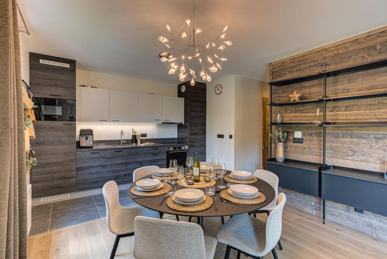 White Pearl A05 Modern Apartment Chamonix Alpes Travel Sleeps 4 To 6 Exterior photo