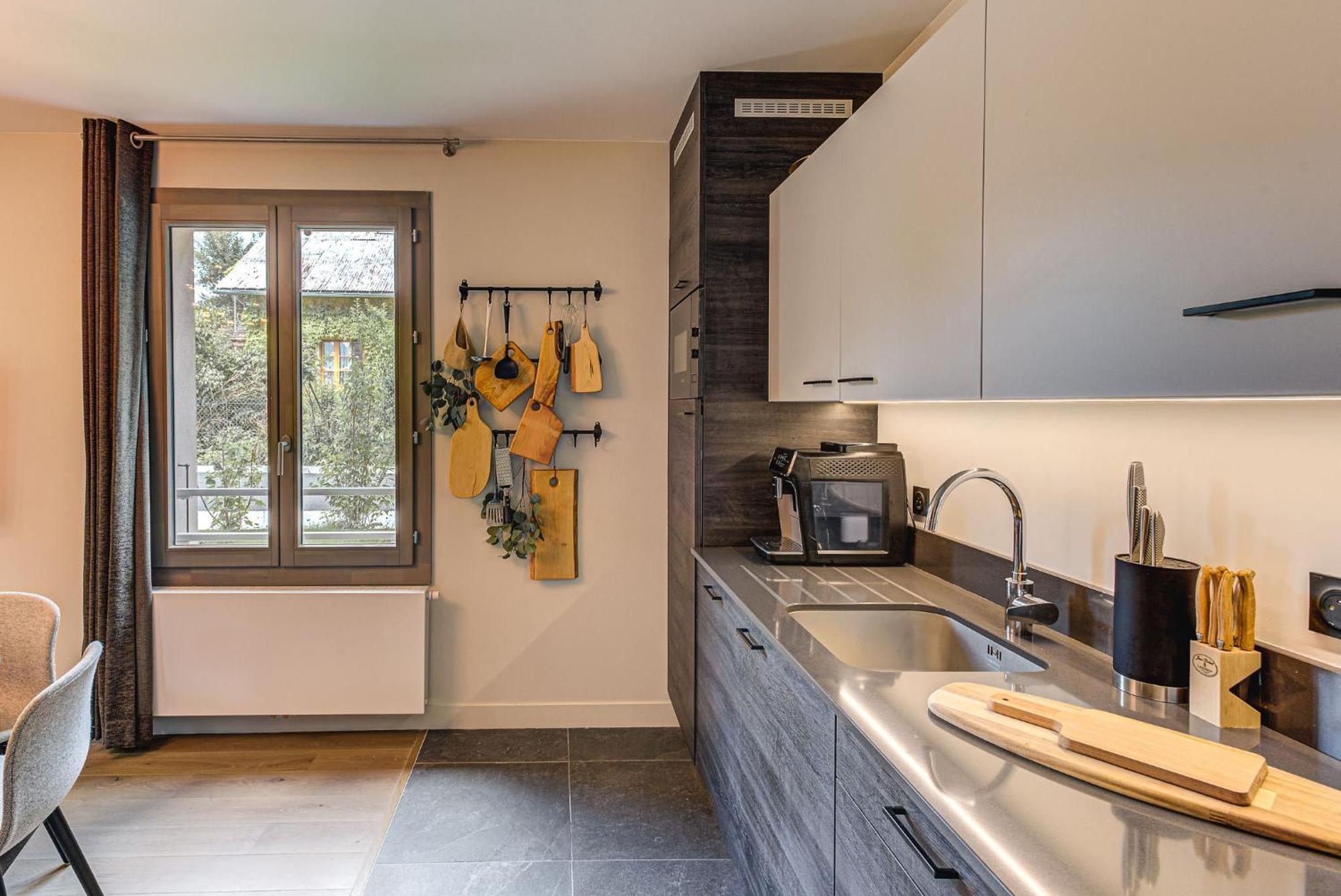 White Pearl A05 Modern Apartment Chamonix Alpes Travel Sleeps 4 To 6 Exterior photo